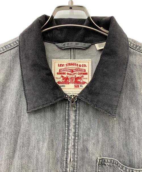 LEVI'S PReMIUM（リーバイス プレミアム）LEVI'S PReMIUM (リーバイス プレミアム) フルジップメカニック トラッカージャケット グレー サイズ:XLの古着・服飾アイテム