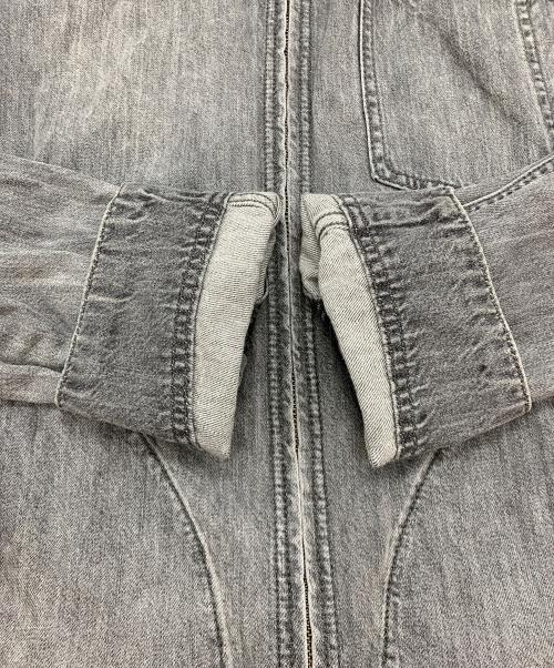 LEVI'S PReMIUM（リーバイス プレミアム）LEVI'S PReMIUM (リーバイス プレミアム) フルジップメカニック トラッカージャケット グレー サイズ:XLの古着・服飾アイテム