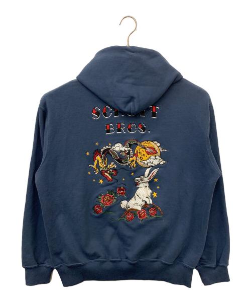 Schott（ショット）Schott (ショット) HOODED SWEAT DRAGON＆BUNNY サイズ:Lの古着・服飾アイテム