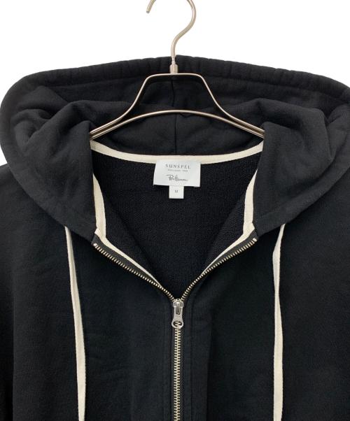 SUNSPEL（サンスペル）SUNSPEL (サンスペル) Ron Herman (ロンハーマン) 別注ジップパーカー ブラック サイズ:Mの古着・服飾アイテム