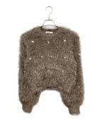 Snidelスナイデル）の古着「ハートモチーフニットプルオーバー」