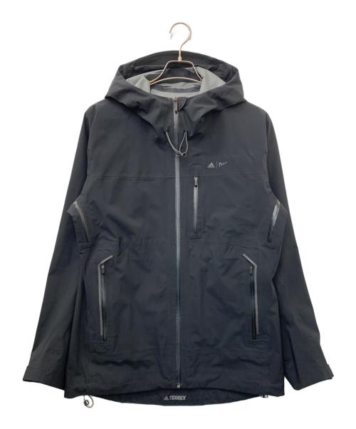 adidas（アディダス）adidas (アディダス) ナイロンジャケット ブラックの古着・服飾アイテム