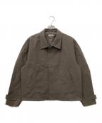LIDnMリドム）の古着「NYLON OX SHORT BLOUSON」｜チャコールグレー