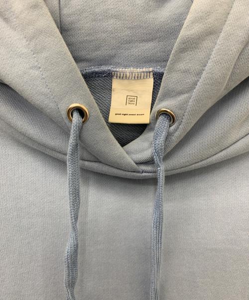 goodnight5tore（グッドナイトストア）goodnight5tore (グッドナイトストア) プルオーバーパーカー ブルー サイズ:FREEの古着・服飾アイテム
