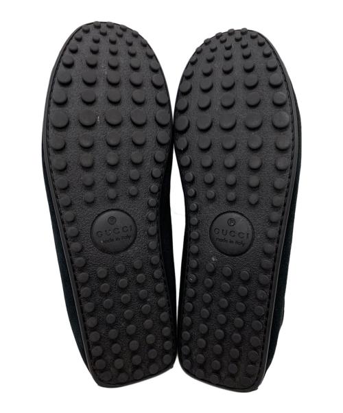 GUCCI（グッチ）GUCCI (グッチ) ドライビングシューズ ブラック サイズ:9の古着・服飾アイテム