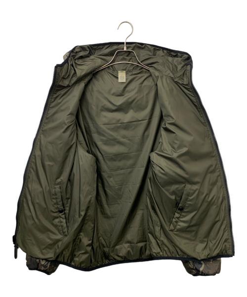 COACH（コーチ）COACH (コーチ) ダウンジャケット カーキ×ブラック サイズ:Lの古着・服飾アイテム