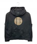 COACHコーチ）の古着「プルオーバーパーカー」｜ブラック
