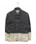 GIVENCHY（ジバンシィ）の古着「デニムジャケット」｜グレー×ホワイト