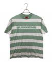 ）の古着「Printed Stripe S/S Top」｜グリーン