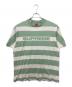 Supreme (シュプリーム) Printed Stripe S/S Top グリーン サイズ:L：8000円