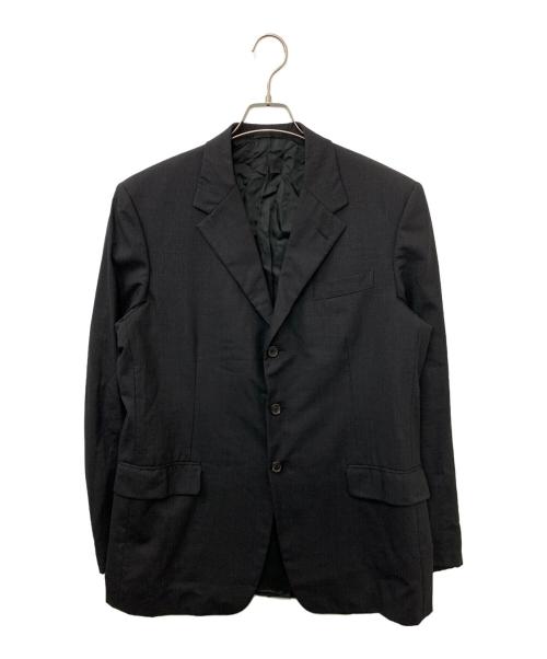 PRADA（プラダ）PRADA (プラダ) テーラードジャケット ブラック サイズ:52Rの古着・服飾アイテム