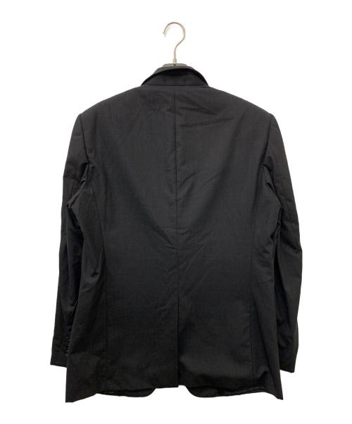 PRADA（プラダ）PRADA (プラダ) テーラードジャケット ブラック サイズ:52Rの古着・服飾アイテム