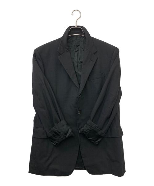 PRADA（プラダ）PRADA (プラダ) テーラードジャケット ブラック サイズ:52Rの古着・服飾アイテム