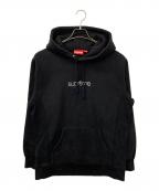SUPREMEシュプリーム）の古着「Classic Logo Shop Hooded Sweatshirt」｜ブラック