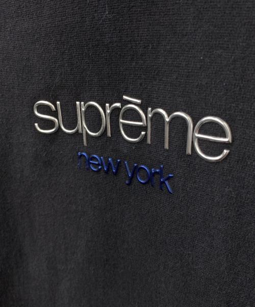 SUPREME（シュプリーム）Supreme (シュプリーム) Classic Logo Shop Hooded Sweatshirt ブラック サイズ:XLの古着・服飾アイテム