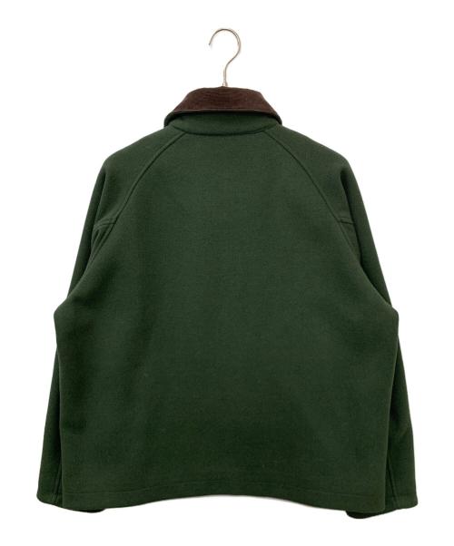 RAGEBLUE（レイジブルー）RAGEBLUE (レイジブルー) ウーリーテックハンティングジャケット グリーン×ブラウン サイズ:Mの古着・服飾アイテム