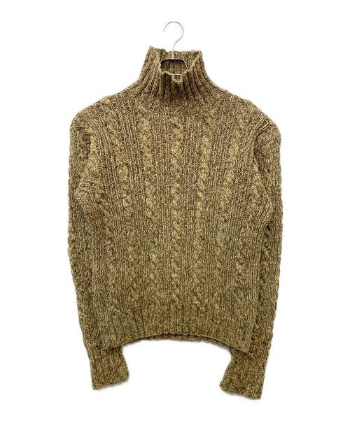 POLO RALPH LAUREN（ポロ・ラルフローレン）POLO RALPH LAUREN (ポロ・ラルフローレン) 厚手ニット ベージュ サイズ:Mの古着・服飾アイテム
