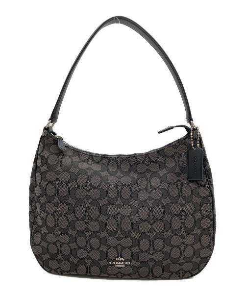 COACH（コーチ）COACH (コーチ) ワンショルダーバッグ グレー×ブラックの古着・服飾アイテム