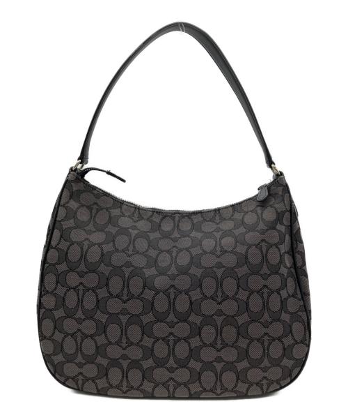 COACH（コーチ）COACH (コーチ) ワンショルダーバッグ グレー×ブラックの古着・服飾アイテム