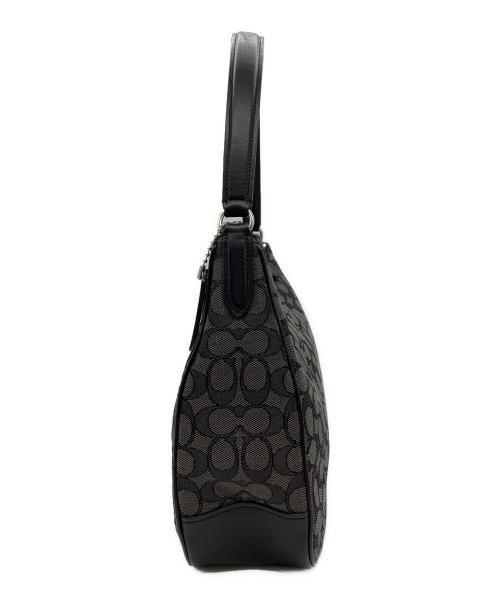 COACH（コーチ）COACH (コーチ) ワンショルダーバッグ グレー×ブラックの古着・服飾アイテム