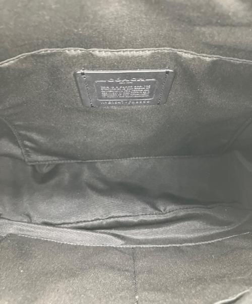 COACH（コーチ）COACH (コーチ) ワンショルダーバッグ グレー×ブラックの古着・服飾アイテム