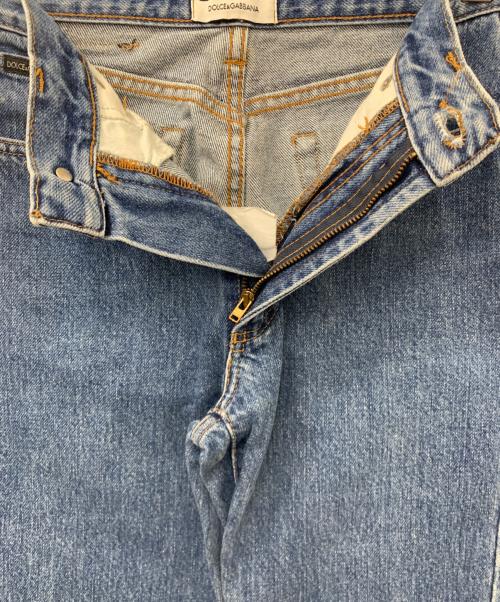 DOLCE & GABBANA（ドルチェ＆ガッバーナ）DOLCE & GABBANA (ドルチェ＆ガッバーナ) デニムパンツ ブルー サイズ:W26の古着・服飾アイテム