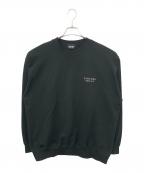 Schottショット）の古着「ADVERTISEMENT DRAGON CREW SWEAT」｜ブラック
