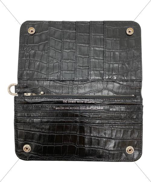 THE CRIMIE（ザ クライミー）THE CRIMIE (ザ クライミー) BIKER WALLET ブラックの古着・服飾アイテム
