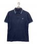 FRED PERRY（フレッドペリー）の古着「ポロシャツ」｜ネイビー