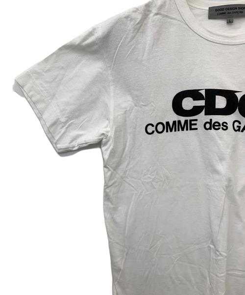COMME des GARCONS（コムデギャルソン）COMME des GARCONS (コムデギャルソン) 半袖カットソー ホワイト サイズ:Lの古着・服飾アイテム
