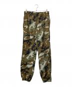 NIKEナイキ）の古着「JORDAN BRAND M J MVP STMT AOP PANT」｜ライトオリーブ
