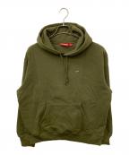 SUPREMEシュプリーム）の古着「Small Box Pullover Hooded Sweatshirts」｜グリーン