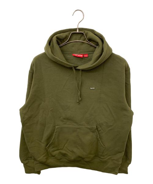 SUPREME（シュプリーム）Supreme (シュプリーム) Small Box Pullover Hooded Sweatshirts グリーン サイズ:Mの古着・服飾アイテム