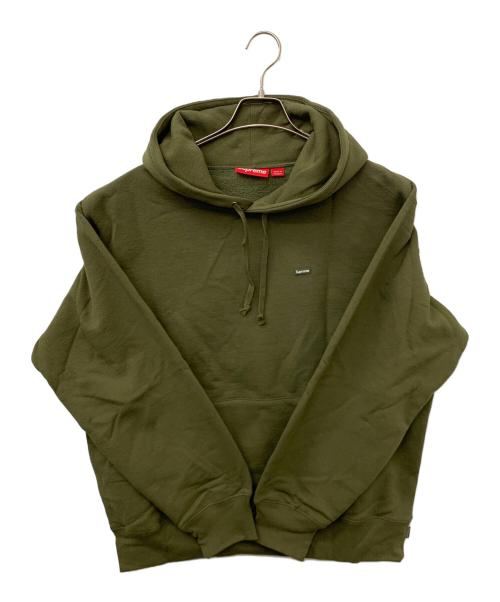 SUPREME（シュプリーム）Supreme (シュプリーム) Small Box Pullover Hooded Sweatshirts グリーン サイズ:Mの古着・服飾アイテム