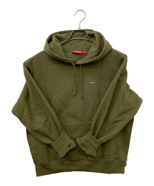 SUPREME（シュプリーム）Supreme (シュプリーム) Small Box Pullover Hooded Sweatshirts グリーン サイズ:Mの古着・服飾アイテム