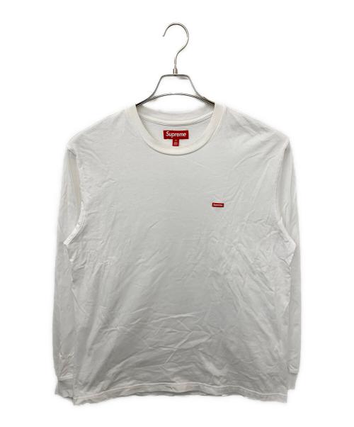 SUPREME（シュプリーム）SUPREME (シュプリーム) Small Box L/S Tee ホワイト サイズ:Mの古着・服飾アイテム