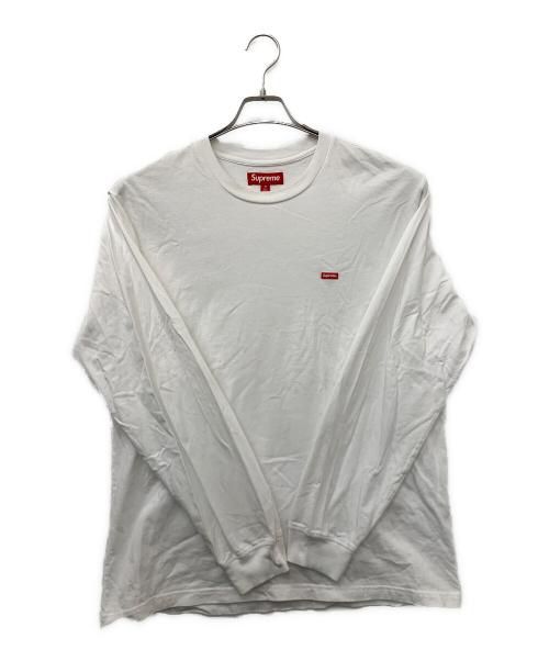 SUPREME（シュプリーム）SUPREME (シュプリーム) Small Box L/S Tee ホワイト サイズ:Mの古着・服飾アイテム