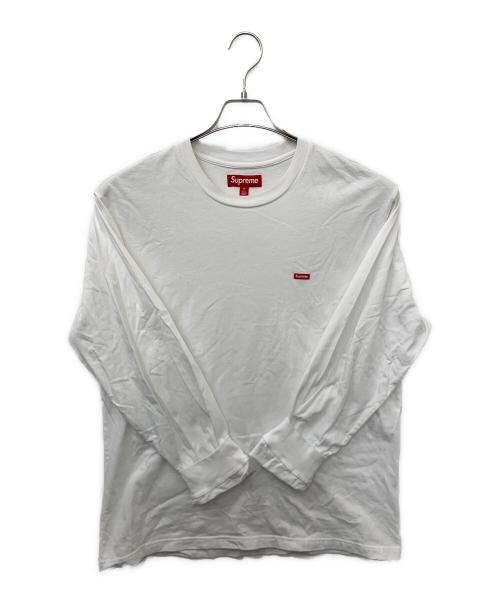 SUPREME（シュプリーム）SUPREME (シュプリーム) Small Box L/S Tee ホワイト サイズ:Mの古着・服飾アイテム