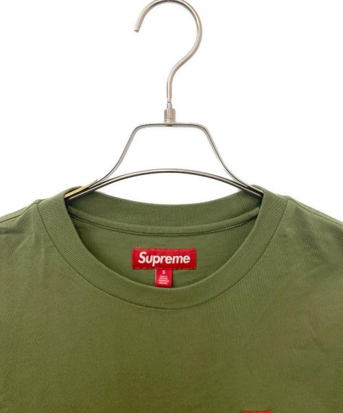 SUPREME（シュプリーム）Supreme (シュプリーム) Small Box L/S Tee グリーン サイズ:Sの古着・服飾アイテム