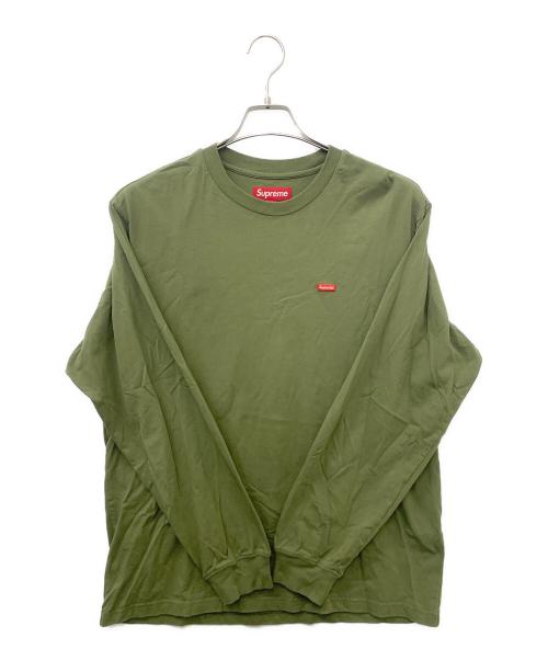 SUPREME（シュプリーム）Supreme (シュプリーム) Small Box L/S Tee グリーン サイズ:Sの古着・服飾アイテム