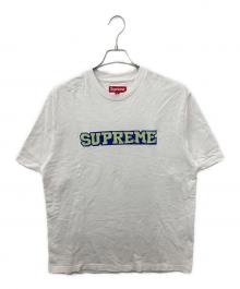 SUPREME（シュプリーム）の古着「Satin Applique S/S Top」｜ホワイト