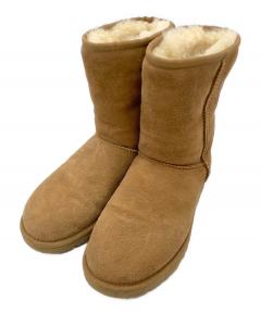 中古・古着通販】UGG (アグ) リボン付け替えブーツ グレー サイズ