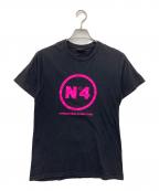 stussyステューシー）の古着「Tシャツ」｜ブラック×ピンク