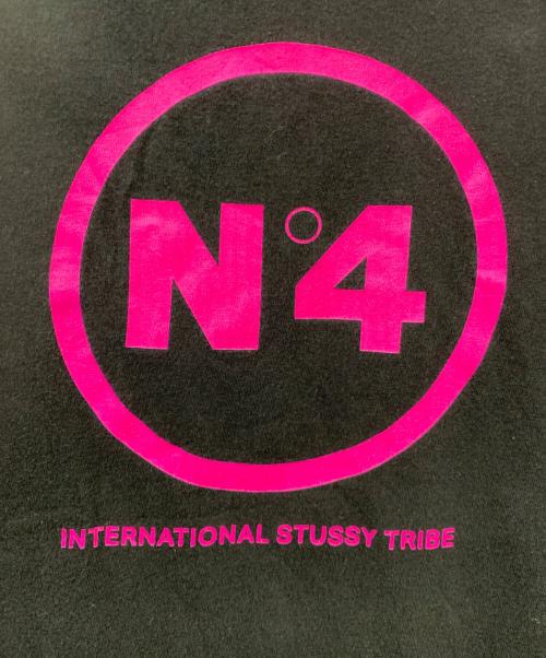 stussy（ステューシー）stussy (ステューシー) Tシャツ ブラック×ピンク サイズ:Sの古着・服飾アイテム