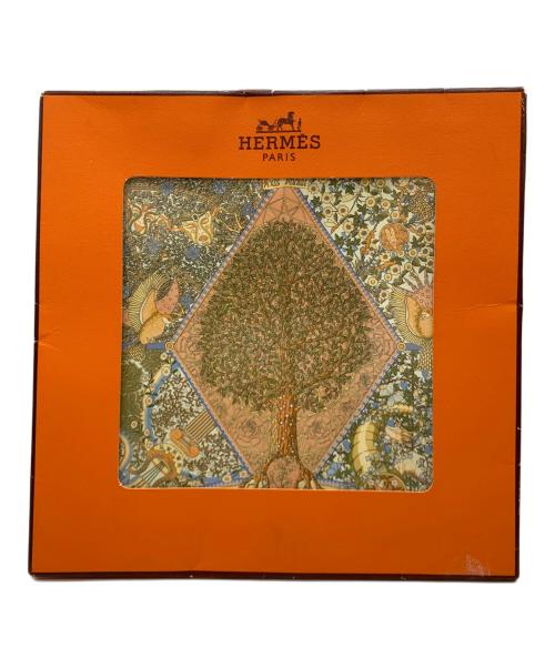 HERMES（エルメス）HERMES (エルメス) シルクスカーフ ピンクの古着・服飾アイテム
