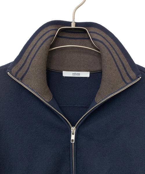 JOURNAL STANDARD relume（ジャーナルスタンダード レリューム）JOURNAL STANDARD relume (ジャーナルスタンダード レリューム) ドライバーズジャケット ネイビー サイズ:FREEの古着・服飾アイテム