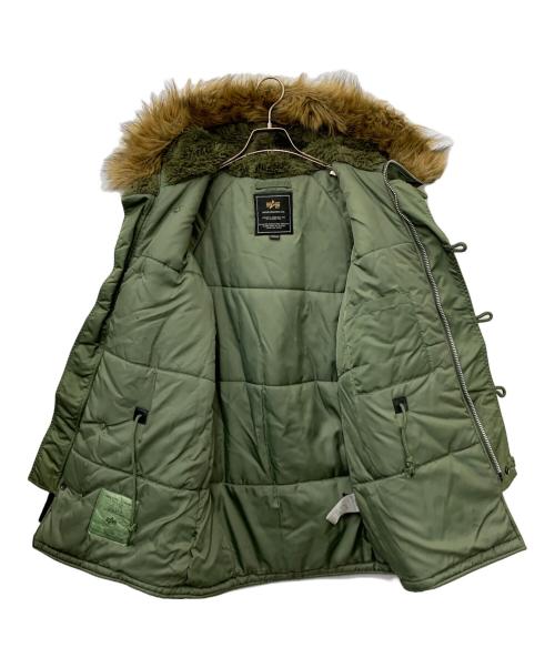 ALPHA（アルファ）ALPHA (アルファ) N-3Bタイプコート グリーン サイズ:Mの古着・服飾アイテム