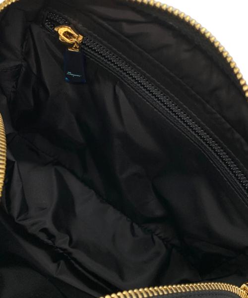 Salvatore Ferragamo（サルヴァトーレ フェラガモ）Salvatore Ferragamo (サルヴァトーレ フェラガモ) コスメポーチ ブラックの古着・服飾アイテム