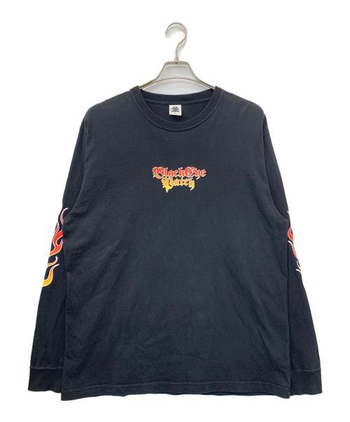 THE BLACK EYE PATCH（ブラックアイパッチ）THE BLACK EYE PATCH (ブラックアイパッチ) ロングスリーブカットソー ブラック サイズ:XLの古着・服飾アイテム