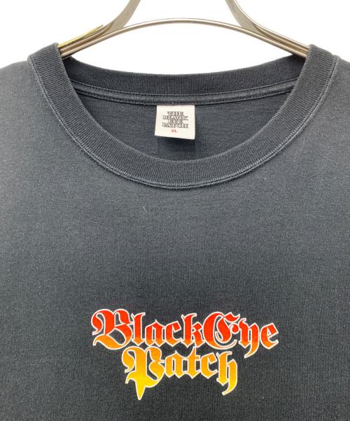 THE BLACK EYE PATCH（ブラックアイパッチ）THE BLACK EYE PATCH (ブラックアイパッチ) ロングスリーブカットソー ブラック サイズ:XLの古着・服飾アイテム
